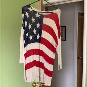 American Flag Top ~Gently Worn~